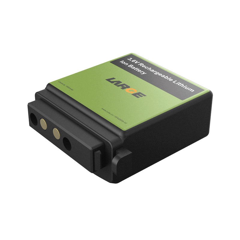 3.6V 1600mAh 鉅大 消防頭盔面罩聚合物防爆電池，三元材料