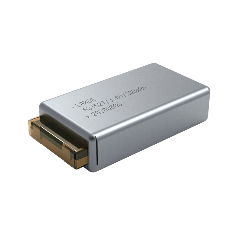 3.8V 280mAh 發熱服聚合物鋰電池，鈷酸鋰材料