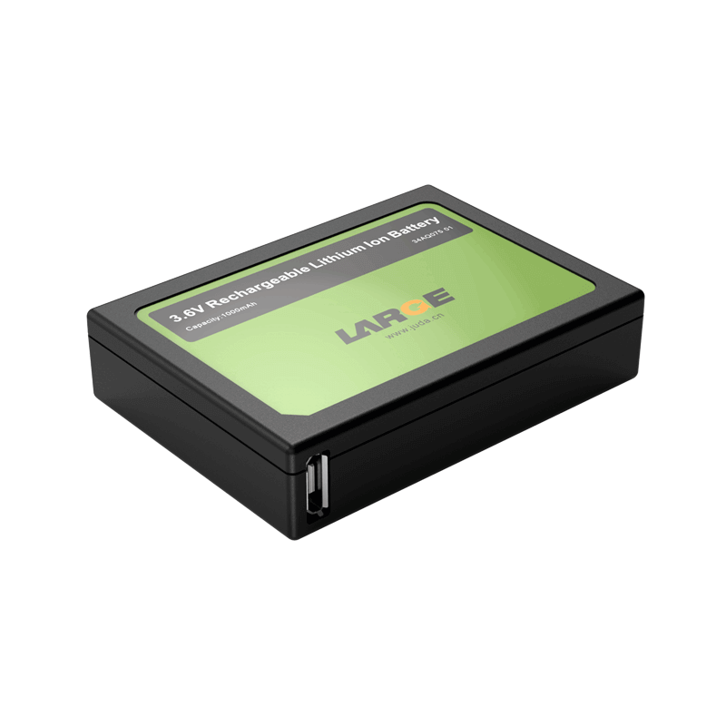 3.6V 1000mAh 聚合物防爆鋰電池，Exib iiB T4
