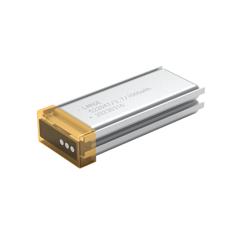 特種耳機低溫聚合物電池 522047 3.7V 1000mAh